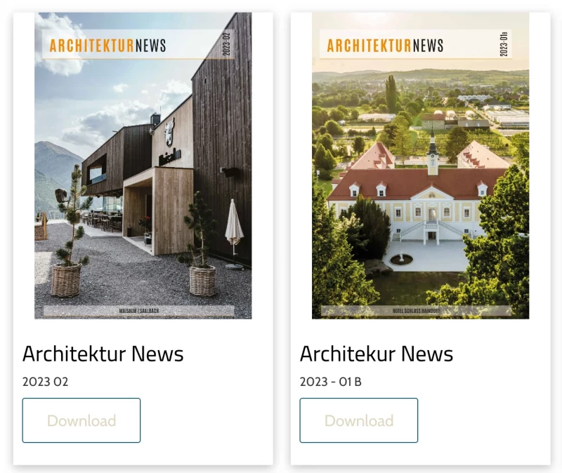 Architektur News zum Download